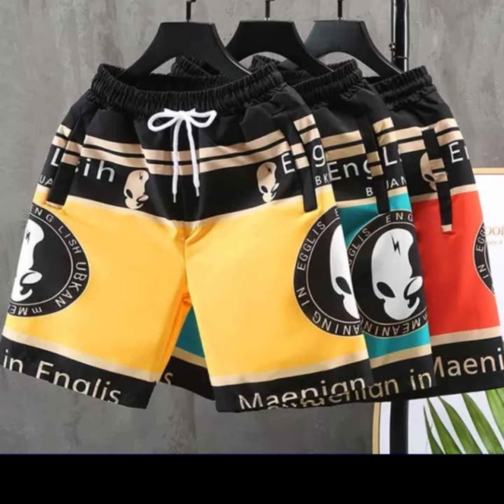 Colorful Graphic Shorts